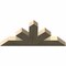 Ekena Millwork Saratoga Rough Sawn Timber Gable Bracket, Douglas Fir, 48"W x 22"H x 4"D x 6"F, 11/12 Pitch GBW048X22X0406SAR00RDF - alternate 5